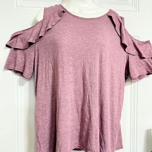 Juicy Couture‎ Open Shoulder Top Blouse SZ XXL Comfort Stretchy Streetwear